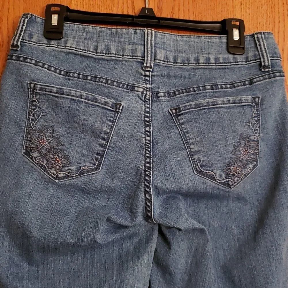EUC Lee Riders Mid Rise Straight Leg Jeans Sz 8P